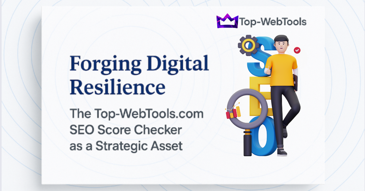 Forging Digital Resilience: The Top-WebTools.com SEO Score Checker as a Strategic Asset